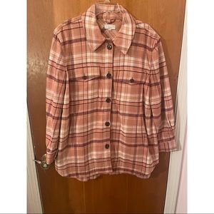 LOFT Plaid Shacket